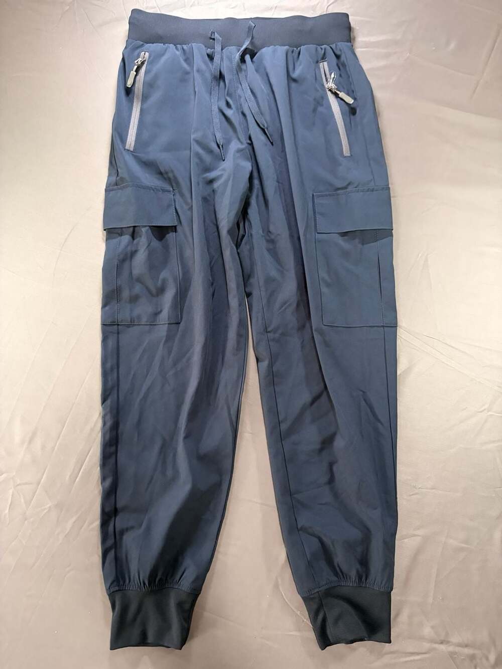 Libin Men's Lightweight Joggers Water Proof Quick Dry Cargo Hiking Pants, Blue